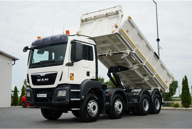 MAN TGS 35.440 / 8X4 / WYWROTKA 2 STR. / HYDROBURTA / BORDMATIC / ZA - Tipper: picture 1 MAN TGS 35.440 / 8X4 / WYWROTKA 2 STR. / HYDROBURTA / BORDMATIC / ZA - Tipper: picture 1