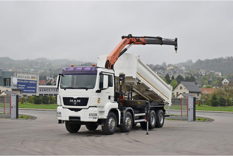 MAN TGS 35.440 * KIPPER 5,80m + KRAN * TOPZUSTAND - Tipper, Crane truck: picture 2 MAN TGS 35.440 * KIPPER 5,80m + KRAN * TOPZUSTAND - Tipper, Crane truck: picture 2