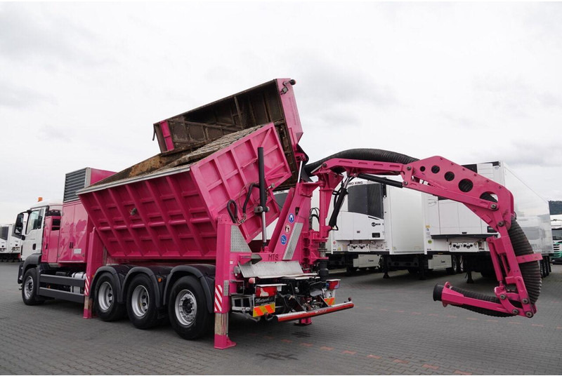 MAN TGS 35.480 / 8X4 / ASENIZACYJNY / ŁADOWARKA PRÓŻNIOWA / WUKO / M - Vacuum truck: picture 4 MAN TGS 35.480 / 8X4 / ASENIZACYJNY / ŁADOWARKA PRÓŻNIOWA / WUKO / M - Vacuum truck: picture 4