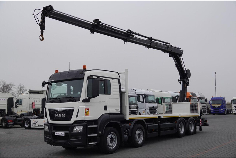MAN TGS 35.480 - Dropside/ Flatbed truck, Crane truck: picture 1 MAN TGS 35.480 - Dropside/ Flatbed truck, Crane truck: picture 1