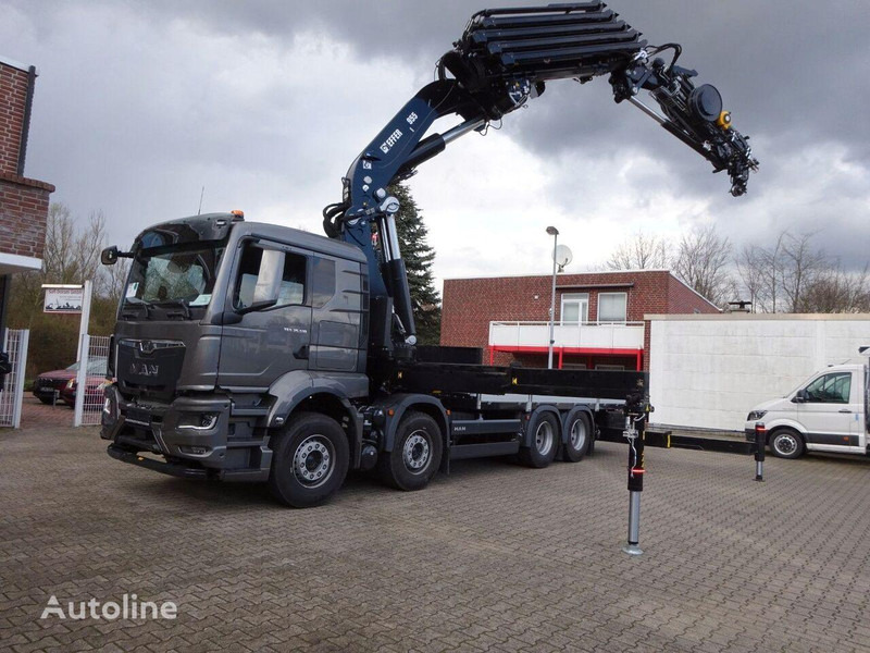 MAN TGS 35.510 - Dropside/ Flatbed truck, Crane truck: picture 1 MAN TGS 35.510 - Dropside/ Flatbed truck, Crane truck: picture 1
