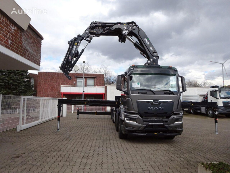 MAN TGS 35.510 - Dropside/ Flatbed truck, Crane truck: picture 2 MAN TGS 35.510 - Dropside/ Flatbed truck, Crane truck: picture 2