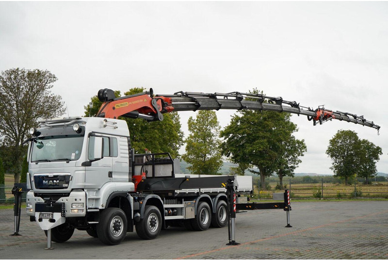 MAN TGS 41.480 - Dropside/ Flatbed truck, Crane truck: picture 3 MAN TGS 41.480 - Dropside/ Flatbed truck, Crane truck: picture 3