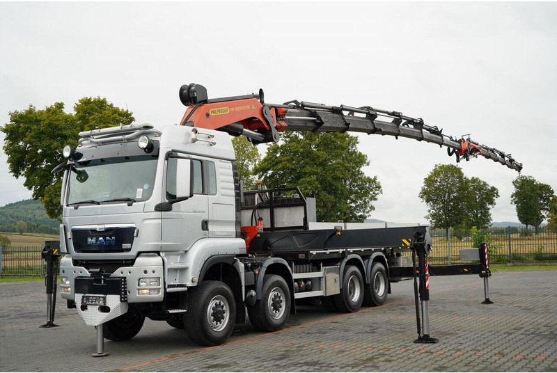 MAN TGS 41.480 - Dropside/ Flatbed truck, Crane truck: picture 1 MAN TGS 41.480 - Dropside/ Flatbed truck, Crane truck: picture 1