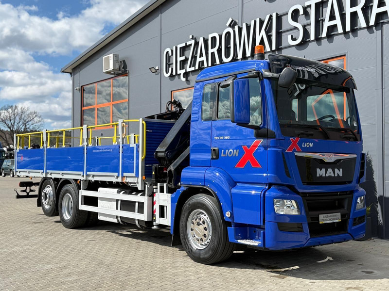 Dropside/ Flatbed truck, Crane truck MAN TGS TGX 26.360 / E6 / 143tys km !!! skrzynia + żuraw HMF / manua: picture 9 Dropside/ Flatbed truck, Crane truck MAN TGS TGX 26.360 / E6 / 143tys km !!! skrzynia + żuraw HMF / manua: picture 9