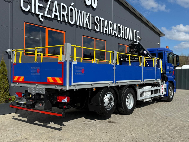 Dropside/ Flatbed truck, Crane truck MAN TGS TGX 26.360 / E6 / 143tys km !!! skrzynia + żuraw HMF / manua: picture 7 Dropside/ Flatbed truck, Crane truck MAN TGS TGX 26.360 / E6 / 143tys km !!! skrzynia + żuraw HMF / manua: picture 7