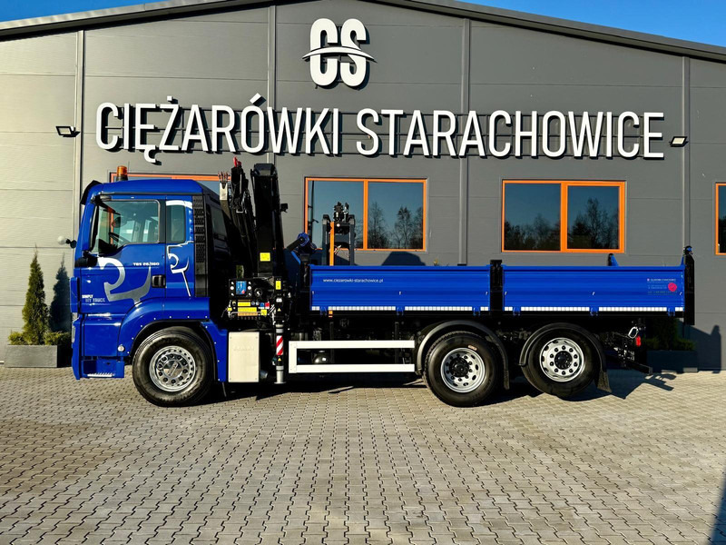 MAN TGS TGX TGL 26.360 Wywrotka 3S + HDS HMF // 4 x wusyw 12,6 m - Tipper, Crane truck: picture 2 MAN TGS TGX TGL 26.360 Wywrotka 3S + HDS HMF // 4 x wusyw 12,6 m - Tipper, Crane truck: picture 2