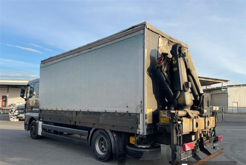 MAN TGX 18.400 Curtain Sider + Crane Palfinger 14002 EH - Box truck: picture 3 MAN TGX 18.400 Curtain Sider + Crane Palfinger 14002 EH - Box truck: picture 3