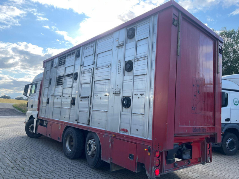 Livestock truck MAN TGX 26.400 6x2-2 LL 3 Stück Finkl Hubdach: picture 6