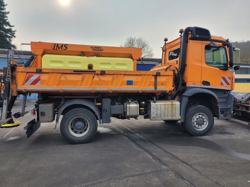 Mercedes-Benz 2036 AK 4x4 3-Way Meiller Tipper Crane HIAB XS088BS-2HiDuo - Tipper, Crane truck: picture 4 Mercedes-Benz 2036 AK 4x4 3-Way Meiller Tipper Crane HIAB XS088BS-2HiDuo - Tipper, Crane truck: picture 4