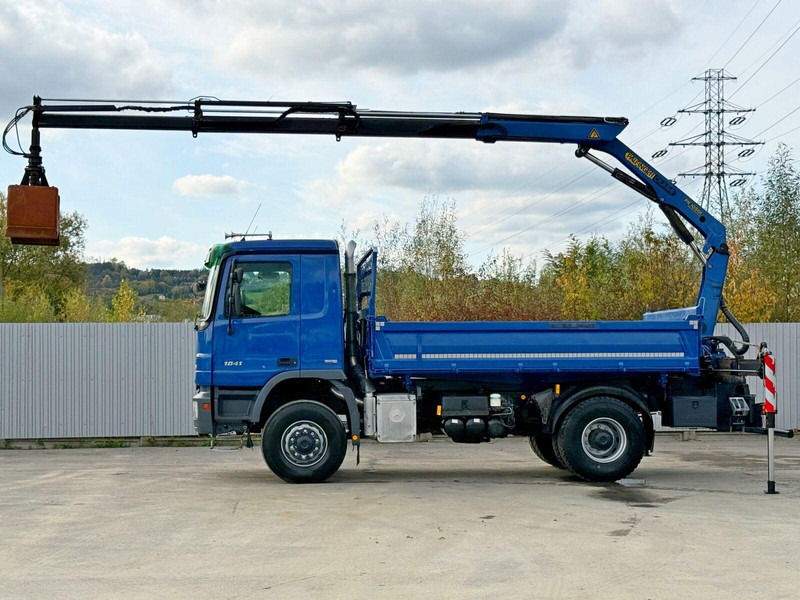 Mercedes-Benz ACTROS 1841 * PK 10501 + FUNK * TOP * 4x4 - Tipper, Crane truck: picture 5 Mercedes-Benz ACTROS 1841 * PK 10501 + FUNK * TOP * 4x4 - Tipper, Crane truck: picture 5