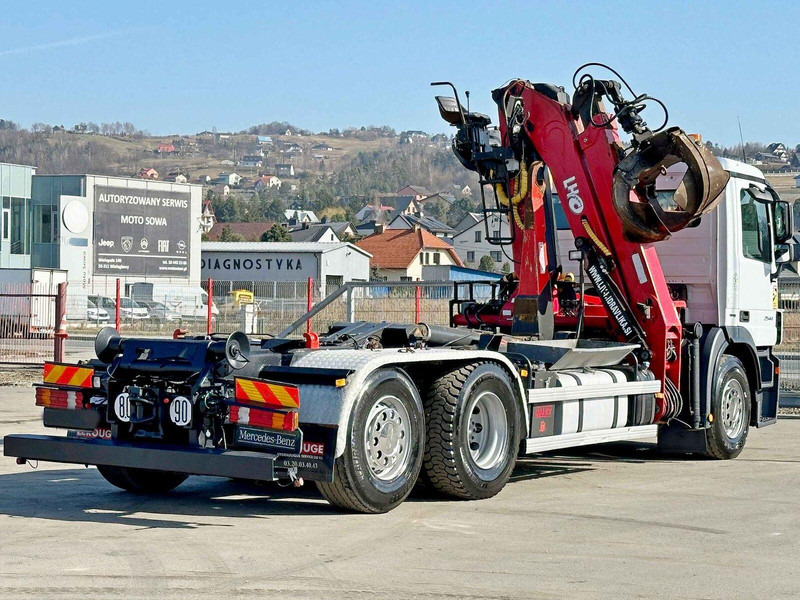 Mercedes-Benz ACTROS 2544 * ABROLLKIPPER * LHO L190Z(78) * TOP - Hook lift truck, Crane truck: picture 5 Mercedes-Benz ACTROS 2544 * ABROLLKIPPER * LHO L190Z(78) * TOP - Hook lift truck, Crane truck: picture 5