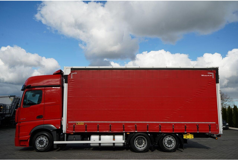 Mercedes-Benz ACTROS 2545 / SOLÓWKA / 6x2 / OŚ PODNOSZONA / BIG SPACE / WIELT - Curtainsider truck: picture 2 Mercedes-Benz ACTROS 2545 / SOLÓWKA / 6x2 / OŚ PODNOSZONA / BIG SPACE / WIELT - Curtainsider truck: picture 2