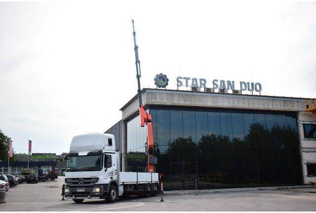 Mercedes-Benz ACTROS 2546 6x2 Palfinger PK 50002 EURO 5 Cran - Dropside/ Flatbed truck, Crane truck: picture 1 Mercedes-Benz ACTROS 2546 6x2 Palfinger PK 50002 EURO 5 Cran - Dropside/ Flatbed truck, Crane truck: picture 1