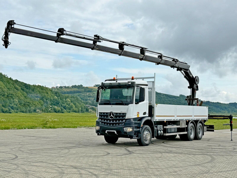 Mercedes-Benz ACTROS 2636 * HIAB 211 E-6 HIDUO/FUNK *6x4 - Dropside/ Flatbed truck, Crane truck: picture 2 Mercedes-Benz ACTROS 2636 * HIAB 211 E-6 HIDUO/FUNK *6x4 - Dropside/ Flatbed truck, Crane truck: picture 2