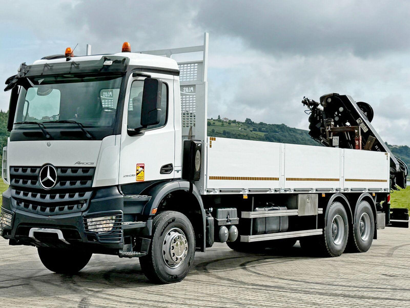 Mercedes-Benz ACTROS 2636 * HIAB 211 E-6 HIDUO/FUNK *6x4 - Dropside/ Flatbed truck, Crane truck: picture 4 Mercedes-Benz ACTROS 2636 * HIAB 211 E-6 HIDUO/FUNK *6x4 - Dropside/ Flatbed truck, Crane truck: picture 4