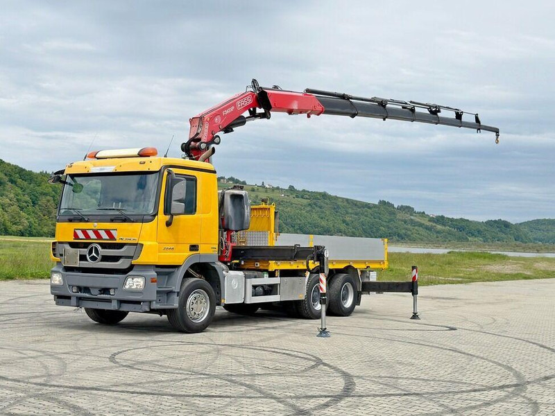 Mercedes-Benz ACTROS 2646 * FASSI F365AXP.26 + FUNK * 6x4 - Dropside/ Flatbed truck, Crane truck: picture 2 Mercedes-Benz ACTROS 2646 * FASSI F365AXP.26 + FUNK * 6x4 - Dropside/ Flatbed truck, Crane truck: picture 2