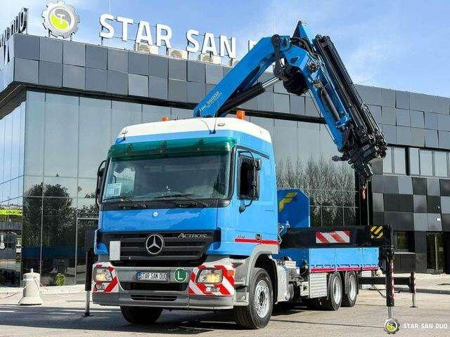 Mercedes-Benz ACTROS 2646L - Dropside/ Flatbed truck, Crane truck: picture 3 Mercedes-Benz ACTROS 2646L - Dropside/ Flatbed truck, Crane truck: picture 3