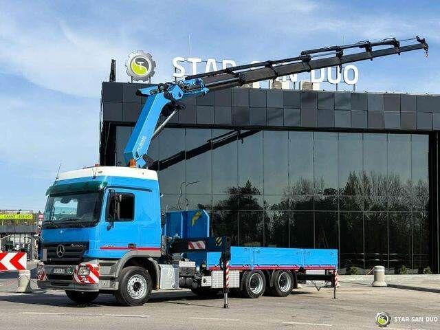 Mercedes-Benz ACTROS 2646L - Dropside/ Flatbed truck, Crane truck: picture 1 Mercedes-Benz ACTROS 2646L - Dropside/ Flatbed truck, Crane truck: picture 1