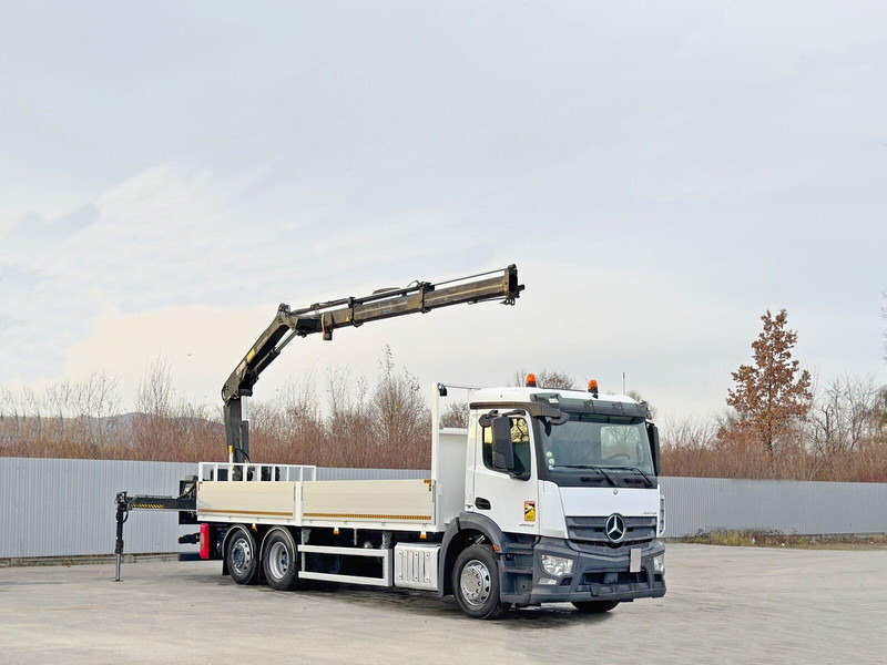Mercedes-Benz ANTOS 2543* HIAB 144 BS - 2 HIDUO /FUNK - Dropside/ Flatbed truck: picture 2 Mercedes-Benz ANTOS 2543* HIAB 144 BS - 2 HIDUO /FUNK - Dropside/ Flatbed truck: picture 2