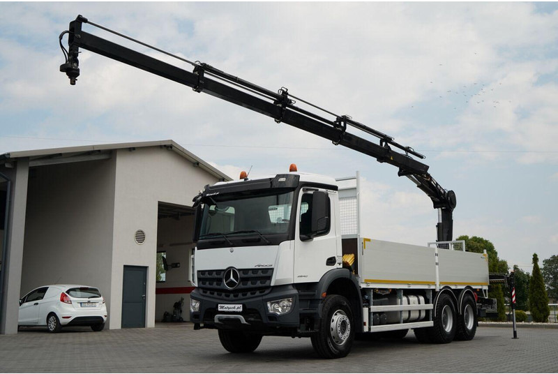 Mercedes-Benz / AROCS 2640 / 6x4 / SKRZYNIOWY - 6,5 M / HDS HIAB XS 144 / wysó - Dropside/ Flatbed truck, Crane truck: picture 2 Mercedes-Benz / AROCS 2640 / 6x4 / SKRZYNIOWY - 6,5 M / HDS HIAB XS 144 / wysó - Dropside/ Flatbed truck, Crane truck: picture 2