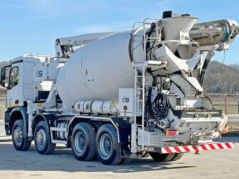 Concrete mixer truck Mercedes-Benz AROCS 3743 * Betonpumpe + FUNK * 8x4 * TOP: picture 6