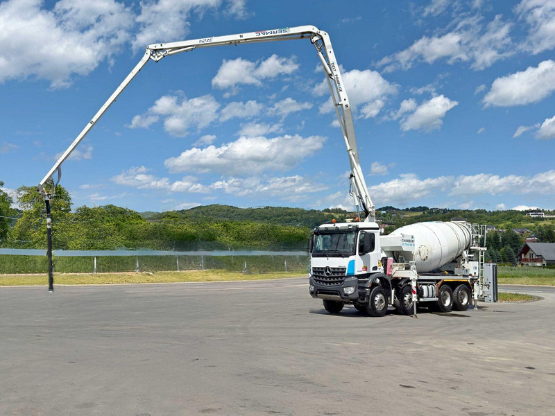 Mercedes-Benz AROCS 3743 * Betonpumpe + FUNK * 8x4 * TOP - Concrete mixer truck: picture 4 Mercedes-Benz AROCS 3743 * Betonpumpe + FUNK * 8x4 * TOP - Concrete mixer truck: picture 4