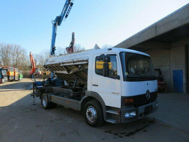 Mercedes-Benz ATEGO 1218 - Tipper, Crane truck: picture 1 Mercedes-Benz ATEGO 1218 - Tipper, Crane truck: picture 1