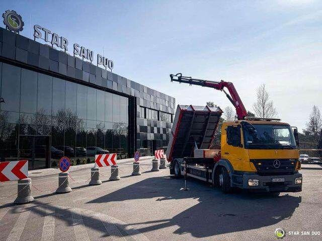 Mercedes-Benz AXOR 1824 4x2 HMF 975 HDS Crane Rotator Kipper - Tipper, Crane truck: picture 5 Mercedes-Benz AXOR 1824 4x2 HMF 975 HDS Crane Rotator Kipper - Tipper, Crane truck: picture 5