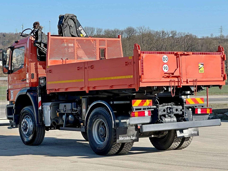 Mercedes-Benz AXOR 1829 * HIAB 1111 HIDUO + FUNK * TOP * 4x4 - Tipper, Crane truck: picture 5 Mercedes-Benz AXOR 1829 * HIAB 1111 HIDUO + FUNK * TOP * 4x4 - Tipper, Crane truck: picture 5
