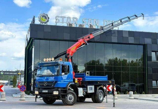 Mercedes-Benz AXOR 1833 4x4 Palfinger PK 22002 EH Crane Winch - Tipper, Crane truck: picture 4 Mercedes-Benz AXOR 1833 4x4 Palfinger PK 22002 EH Crane Winch - Tipper, Crane truck: picture 4