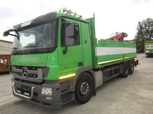 Mercedes-Benz Actros 2541 mit Atlas -Kran - Dropside/ Flatbed truck, Crane truck: picture 2 Mercedes-Benz Actros 2541 mit Atlas -Kran - Dropside/ Flatbed truck, Crane truck: picture 2