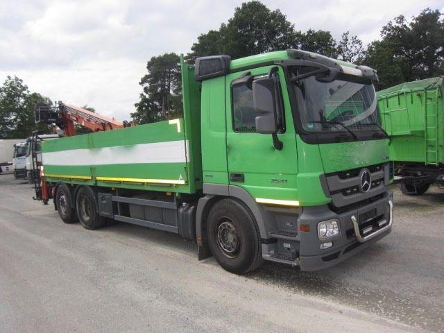 Mercedes-Benz Actros 2541 mit Atlas -Kran - Dropside/ Flatbed truck, Crane truck: picture 1 Mercedes-Benz Actros 2541 mit Atlas -Kran - Dropside/ Flatbed truck, Crane truck: picture 1