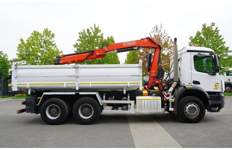 Tipper, Crane truck Mercedes-Benz Arocs 2636 - 3 way tipper + crane 6x4: picture 6
