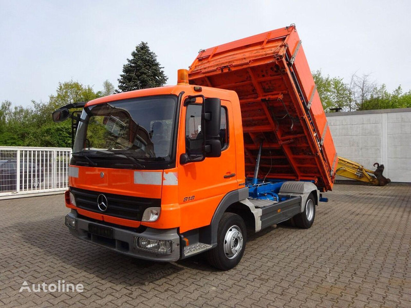Mercedes-Benz Atego 818 3 way Meiller tipper - Tipper: picture 1 Mercedes-Benz Atego 818 3 way Meiller tipper - Tipper: picture 1