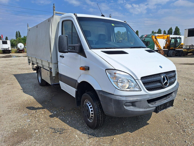 Mercedes-Benz Sprinter 519 CDi 4x4 - Pritsche+Plane - Curtain side van: picture 1 Mercedes-Benz Sprinter 519 CDi 4x4 - Pritsche+Plane - Curtain side van: picture 1