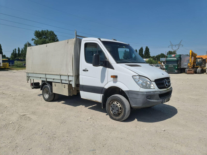 Mercedes-Benz Sprinter 519 CDi 4x4x - Pritsche+Plane - Curtain side van: picture 1 Mercedes-Benz Sprinter 519 CDi 4x4x - Pritsche+Plane - Curtain side van: picture 1