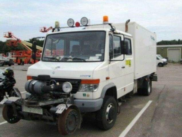 Mercedes-Benz VARIO Schörling RAIL ROAD Two Way Schienen - Box truck: picture 1 Mercedes-Benz VARIO Schörling RAIL ROAD Two Way Schienen - Box truck: picture 1