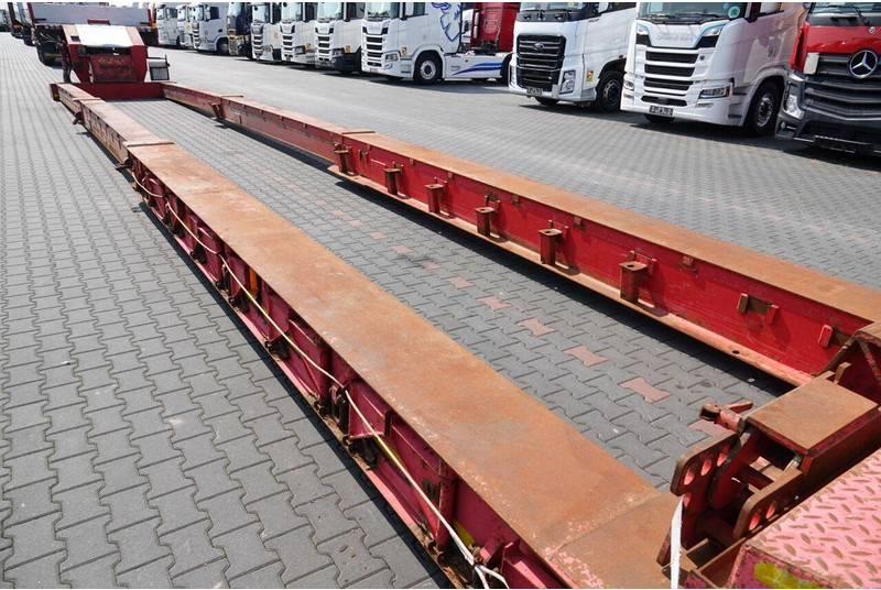 Low loader semi-trailer Nooteboom TIEFBET ODPINANA  / NISKOPODWOZIE / ROZCIĄGANA / OSIE SKRĘTNE /: picture 15