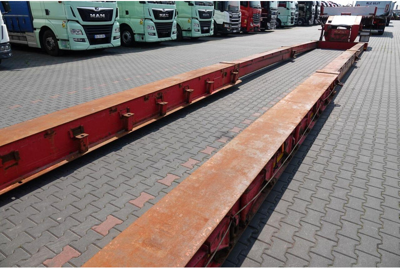 Low loader semi-trailer Nooteboom TIEFBET ODPINANA  / NISKOPODWOZIE / ROZCIĄGANA / OSIE SKRĘTNE /: picture 19