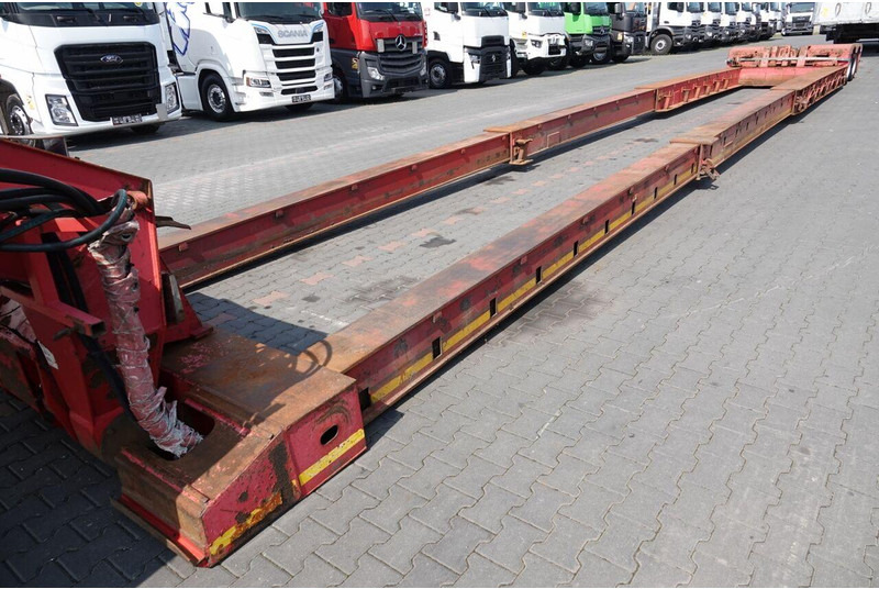 Low loader semi-trailer Nooteboom TIEFBET ODPINANA  / NISKOPODWOZIE / ROZCIĄGANA / OSIE SKRĘTNE /: picture 14