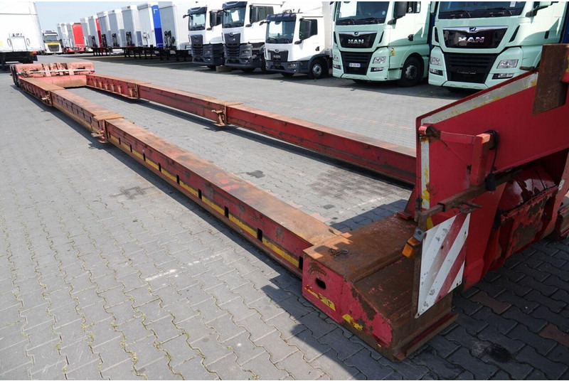 Low loader semi-trailer Nooteboom TIEFBET ODPINANA  / NISKOPODWOZIE / ROZCIĄGANA / OSIE SKRĘTNE /: picture 13