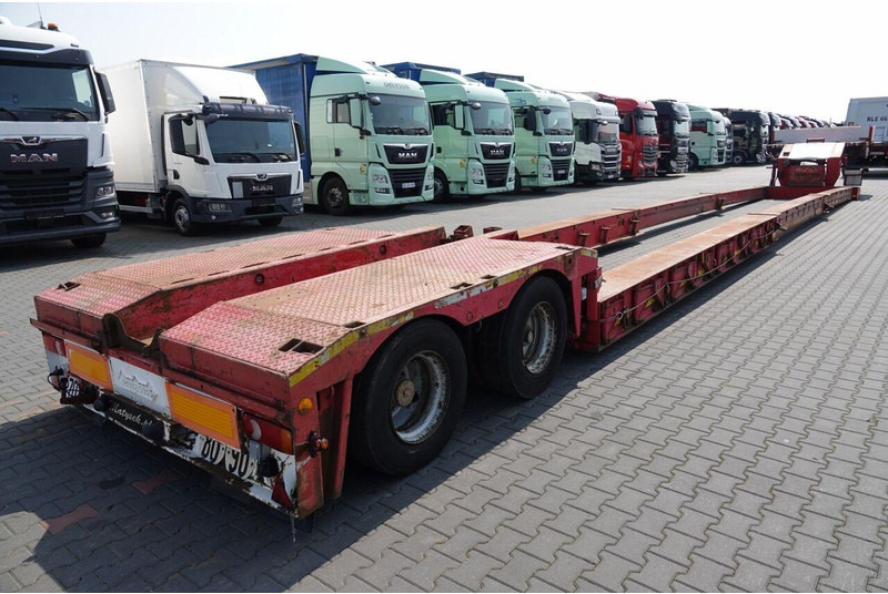 Low loader semi-trailer Nooteboom TIEFBET ODPINANA  / NISKOPODWOZIE / ROZCIĄGANA / OSIE SKRĘTNE /: picture 7