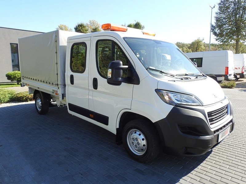 Peugeot BOXER SKRZYNIA PODWÓJNA KABINA DOKA 7 MIEJSC KLIMATYZACJA 140KM - Curtain side van, Combi van: picture 4 Peugeot BOXER SKRZYNIA PODWÓJNA KABINA DOKA 7 MIEJSC KLIMATYZACJA 140KM - Curtain side van, Combi van: picture 4