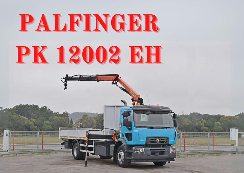 Renault C 320 - Dropside/ Flatbed truck, Crane truck: picture 1 Renault C 320 - Dropside/ Flatbed truck, Crane truck: picture 1