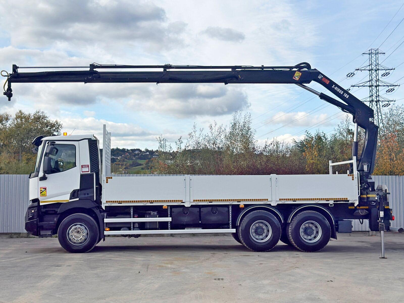 Renault C 380* HIAB X-HIDUO 188 B-3/FUNK*6x4 - Dropside/ Flatbed truck, Crane truck: picture 5 Renault C 380* HIAB X-HIDUO 188 B-3/FUNK*6x4 - Dropside/ Flatbed truck, Crane truck: picture 5