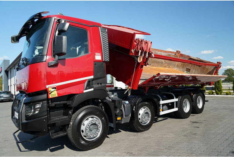 Renault C 430 / 8x4 / WYWROTKA DWUSTRONNA - 6M / HYDROBURTA / KLAPODRZW - Tipper: picture 3 Renault C 430 / 8x4 / WYWROTKA DWUSTRONNA - 6M / HYDROBURTA / KLAPODRZW - Tipper: picture 3