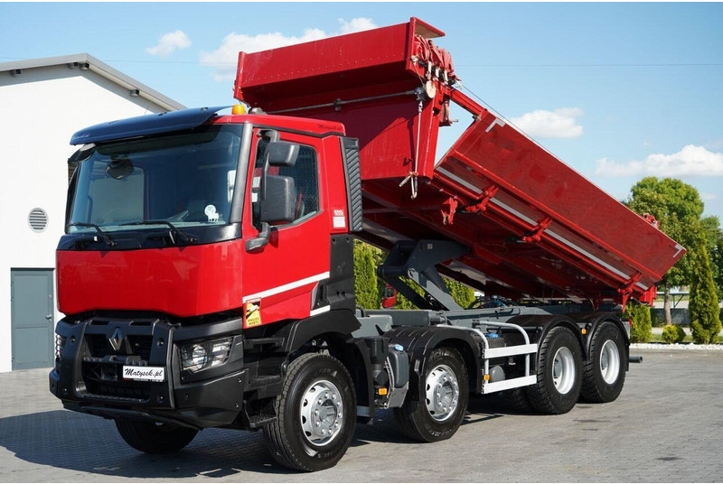 Renault C 430 / 8x4 / WYWROTKA DWUSTRONNA - 6M / HYDROBURTA / KLAPODRZW - Tipper: picture 1 Renault C 430 / 8x4 / WYWROTKA DWUSTRONNA - 6M / HYDROBURTA / KLAPODRZW - Tipper: picture 1