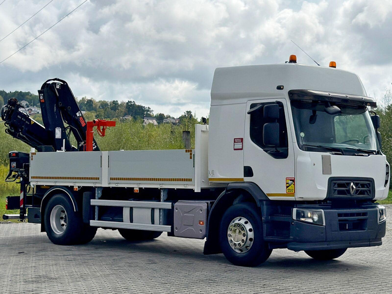 Renault C 430 * HIAB 122 B - 3 HIDUO + FUNK * TOP - Dropside/ Flatbed truck, Crane truck: picture 3 Renault C 430 * HIAB 122 B - 3 HIDUO + FUNK * TOP - Dropside/ Flatbed truck, Crane truck: picture 3