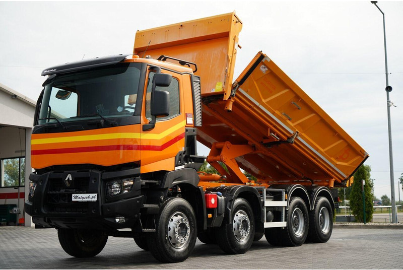 Renault K 480 / 8x4 / WYWROTKA DWUSTRONNA / HYDROBURTA / KLAPODRZWI / S - Tipper: picture 1 Renault K 480 / 8x4 / WYWROTKA DWUSTRONNA / HYDROBURTA / KLAPODRZWI / S - Tipper: picture 1